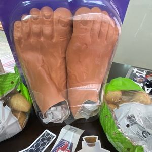 🥳🦶🏻🥔 SOLD OUT limited pairs IMRAN POTATO Caveman Slippers OSFA 🥔🦶🏻🥸
